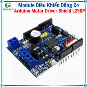 Module Điều Khiển Động Cơ Arduino Motor Driver Shield L298P