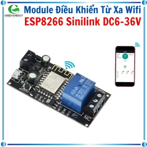 Module Relay Wifi Sinilink DC 6V-36V ESP-12F XY-WF36V